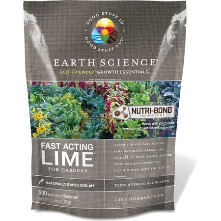 EARTH SCIENCE Growth Essentials Garden Lime 500 sq ft 2.5 lb 12131-6